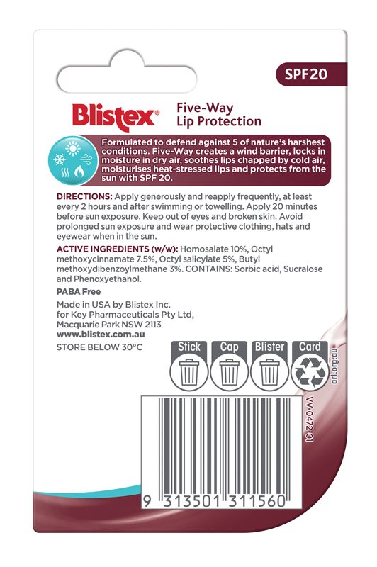 Blistex® Five-Way Lip Protection