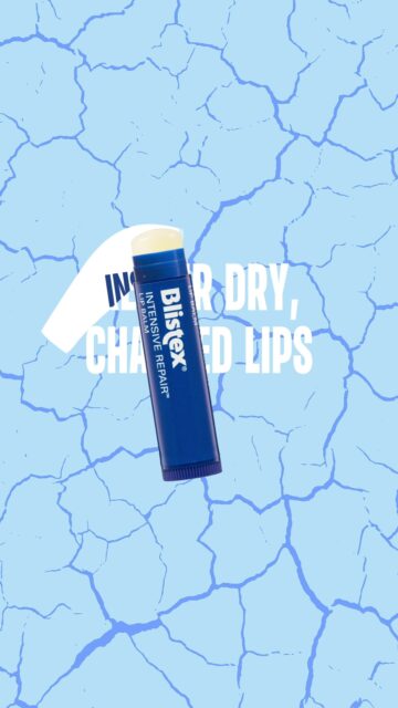 When lips need intense care, try Blistex Intensive Repair.  A fast-activating formula that helps repair dry, cracked lips and provides 24-hour moisture to support lasting hydration.  With Menthol and Eucalyptus for a refreshing cooling sensation, it's the perfect addition to your winter lip care routine.
Healthy-looking lips start with repair. 💙
#BlistexNZ #WeDoLipsYouDoLife #BlistexIntensiveRepair