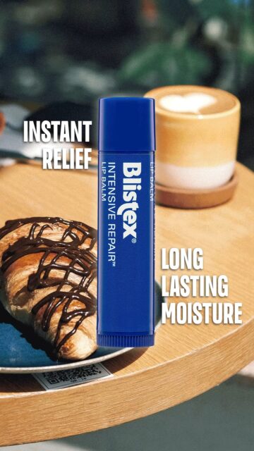 When everyday lip care is not quite enough, reach for something more intensive.
Blistex Intensive Care repairs dry, chapped lips AND instant cooling relief with Menthol and Eculyptus.
A little extra care for lips that need it most. 💙
#BlistexNZ #IntensiveLipCare #DryLips #LipCare