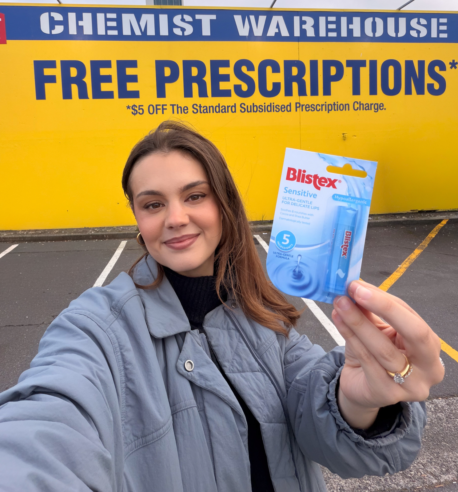 Spotted Sasha at Chemist Warehouse! 💙
Blistex Sensitive is an ultra-gentle lip balm for lips that need a little extra TLC. With 5 ingredients including Cocoa Butter and Shea Butter nd free from flavours, fragrances and artificial colours, it nourishes your lips perfectly!
Pick yours up at Chemist Warehouse.
#BlistexNZ #BlistexSensitive #WeDoLipsYouDoLife
