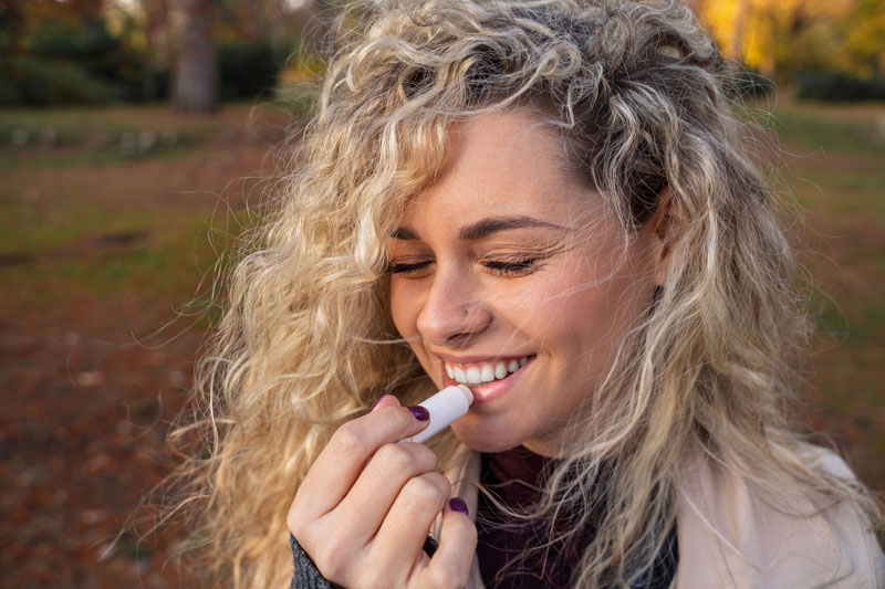 sun protection with Blistex